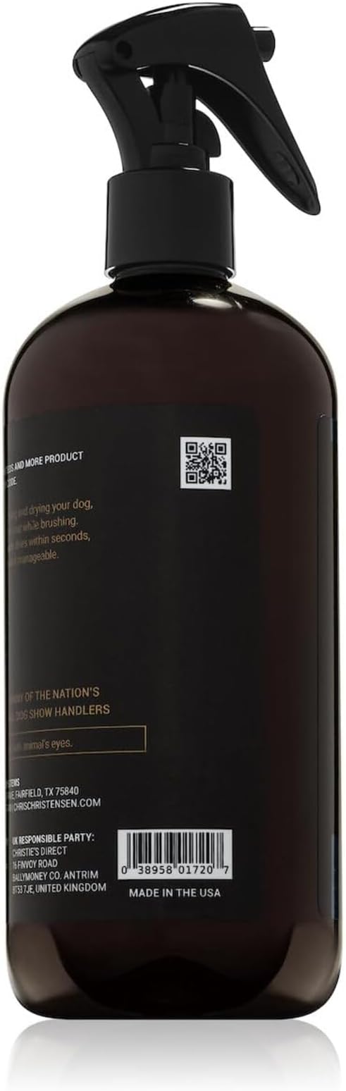 Crown Royale Magic Touch Formula 3 Pet Grooming Spray Ready-to-Use, No Heavy Build-Up, Finishing Spray, Prevents Coat Matting, Formulated with Conditioners, Made in USA, 16 oz