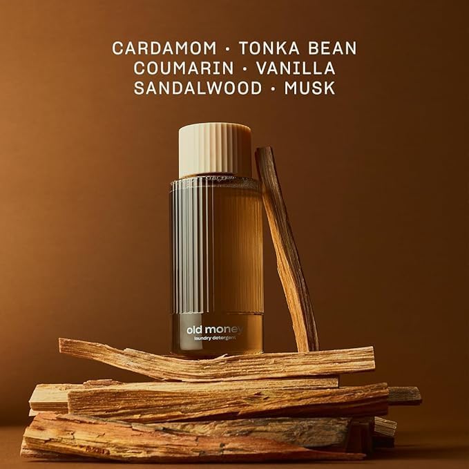 Snif Old Money Laundry Detergent & Scent Booster Starter Pack – Luxury Amber & Sandalwood Scent, Premium Non-Toxic Laundry Duo, HE Safe, Non-Irritating (16oz + 8.5oz)