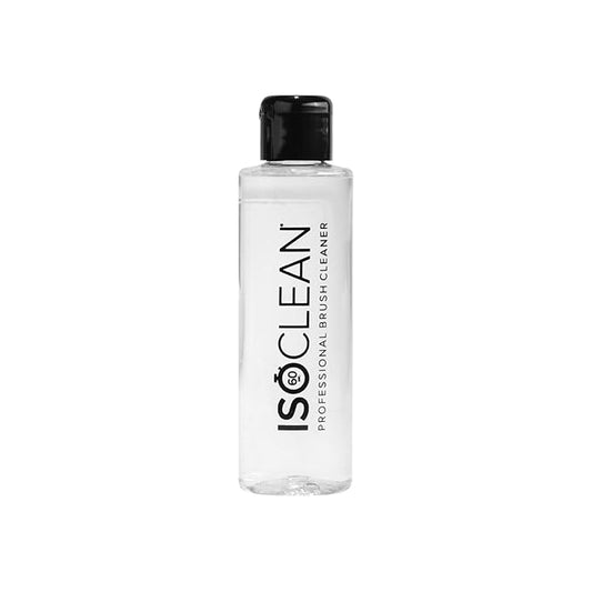 ISOCLEAN Professional Brush Cleaner 6 fl oz - Easy Pour Makeup Brush Cleaner for Cosmetic Tools, Cleans Bristles, Scented No-Rinse Formula Dries in 60 Seconds, Vegan, Not Tested on Animals