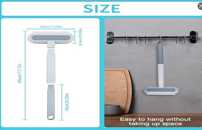 4 in 1 Pet Hair Remover for Furniture, Multifunctional Pet Hair Removal Brush Reusable Pet Hair Remover Tool 2025 New Pets Hair Remover for Couch Carpets, Clothes, Bedding, Window