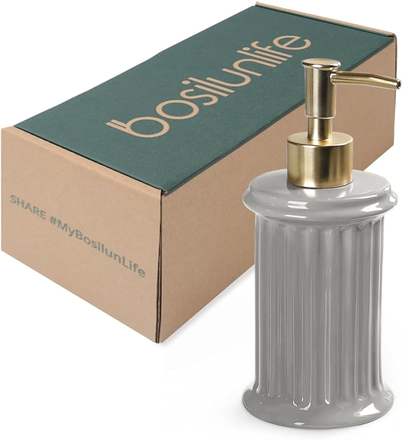 Bosilunlife Soap Dispenser (Grey)