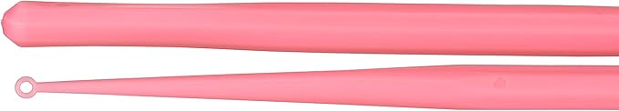 American Hospital Supply Ear Curettes | Ear Pick Wax Removal Tool Cleaner | Individually Wrapped Plastic Ear Cleaner Tools for Teens Adult Pack of 75 (15 of Each Tip Style)
