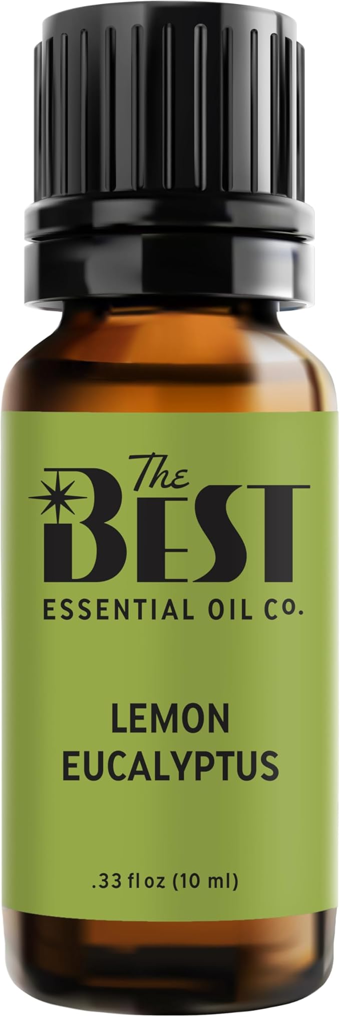 The Best Lemon Eucalyptus Essential Oil Premium Grade- 100% Pure & Natural for Aromatherapy, Diffuser, Spa, Massage, Air Freshener- 10 ml (.33 fl oz)