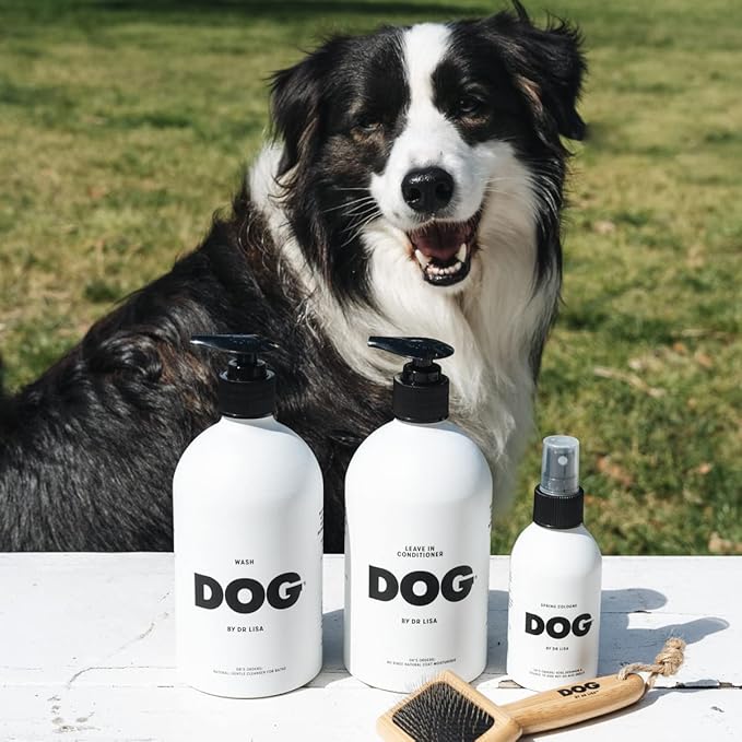 DOG by Dr Lisa - Calm Cologne - With Lavender, Bergamot, Frankincense & Chamomile - Natural Dog Perfume - Pet Deodorant Spray - Plant-Based Essential Oils - Vegan - 4.2oz