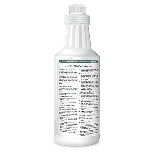 REScue One-Step Ready-to-Use Disinfectant Cleaner & Deodorizer – For Veterinary Use, Animal Shelters, Pet Foster Homes, Kennels, Litter Box – 32 Ounce RTU (Spray Nozzle NOT Included)