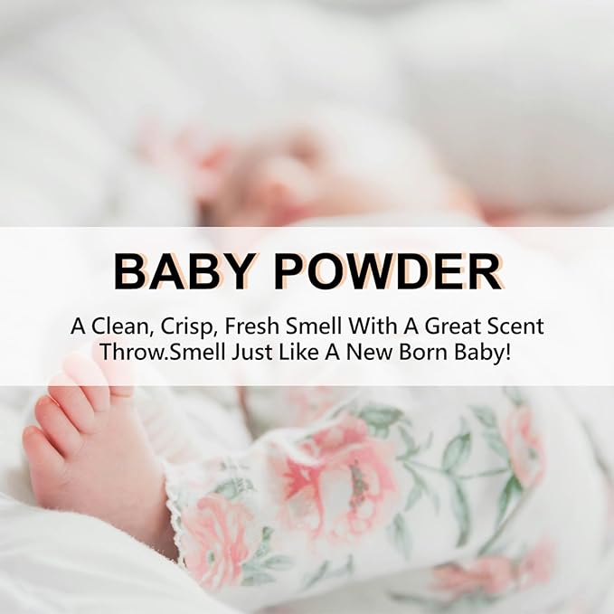 ROSE COTTAGE Large 12 Packs Baby Powder Hanging Closet Air Freshener Scented Sachets Long Lasting Smell Goods