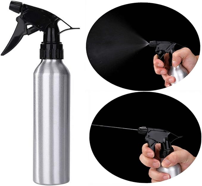 250ml Aluminum Empty Spray Bottles,2pcs Reliable Sprayer Empty Spray Bottles 250ml Aluminum Bottle for Hairdressing Tattooing Green Soap Flowers Water Sprayer Tool