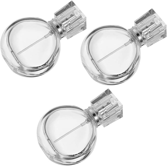 3pcs Perfume Refillable Spray Bottle of Glass Perfume Bottles Fine Mist Sprayer for Travel Leakproof Reusable