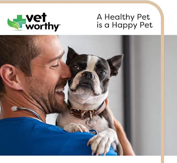 Vet Worthy Peanut Butter Enzymatic Toothpaste for Dogs - For Clean, Healthy Teeth and Gums - Freshen Dogs Breath - Peanut Butter Flavor - Made in the USA - Start Your Dog’s Dental Routine Today - 3oz