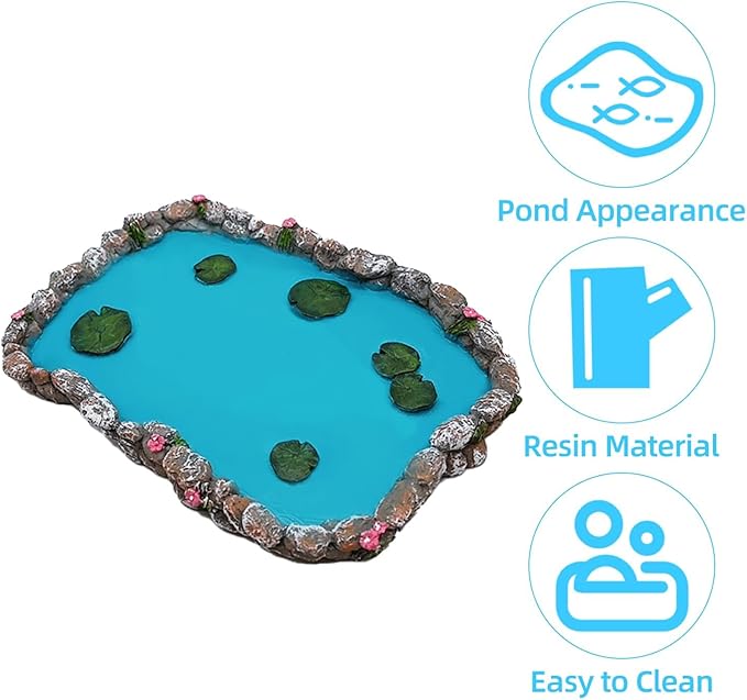 2PCS Reptile Feeding Dish Bearded Dragon Food Bowl Reptile Water Bowl for Gecko, Tortoise, Snake, Hermit Crab,Frog, Lizard (Large＋Medium)