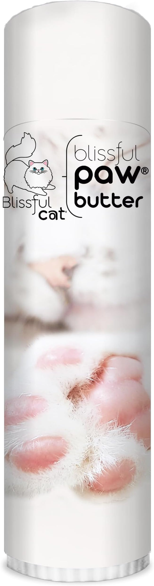 The Blissful Cat Paw Butter, Moisturizer for Dry Paw Pads, Softens and Protects a Rough Paw, Versatile, Lick-Safe Cat Paw Balm, 0.50 oz.