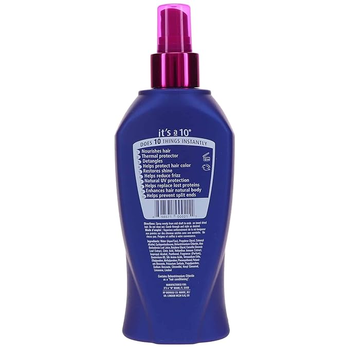 It's a 10 Haircare Miracle Leave-In product, 10 fl. oz.