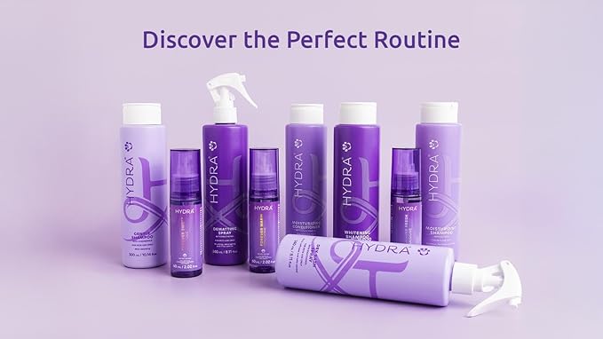 Hydra Luxury Care Ultra Dematting and Finishing Spray for Dogs and Cats, Pet Detangler for Long Fur, 8.12-Ounce Bottle