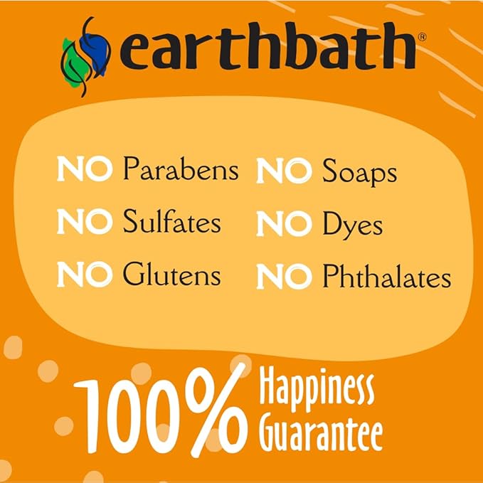 earthbath, Oatmeal & Aloe Conditioner - Dog Conditioner for Allergies & Itching, Dry Skin, Dog Wash That Helps Detangle & Relieve Itching, Made in USA, Cruelty Free Pet Conditioners - 16 Oz (1 Pack)