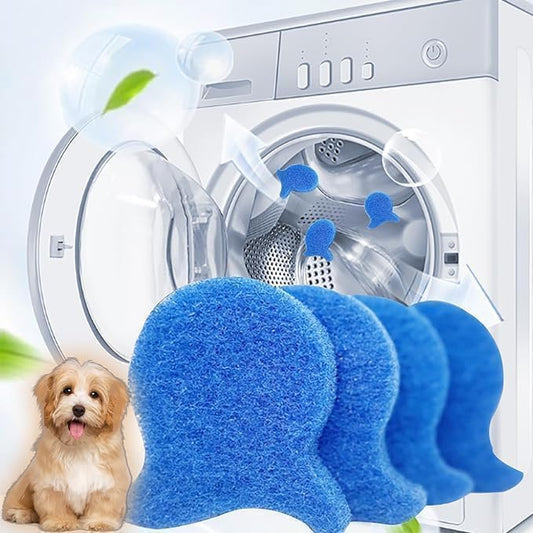 4PCS Pet Hair Remover for Laundry, Reusable Laundry Pet Hair Catcher Lint Remover, Washing Machine Hair Catcher, Washing for Clothing Dog Cat Pet Fur Remover