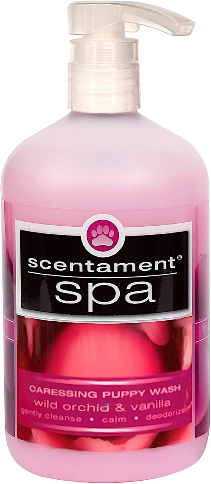 Best Shot Scentament Spa Caressing Puppy Wash, Wild Orchid Vanilla, 16 oz