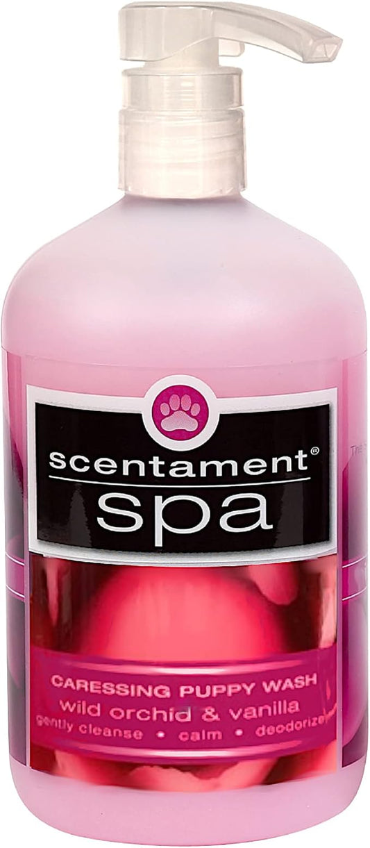 Best Shot Scentament Spa Caressing Puppy Wash, Wild Orchid Vanilla, 16 oz