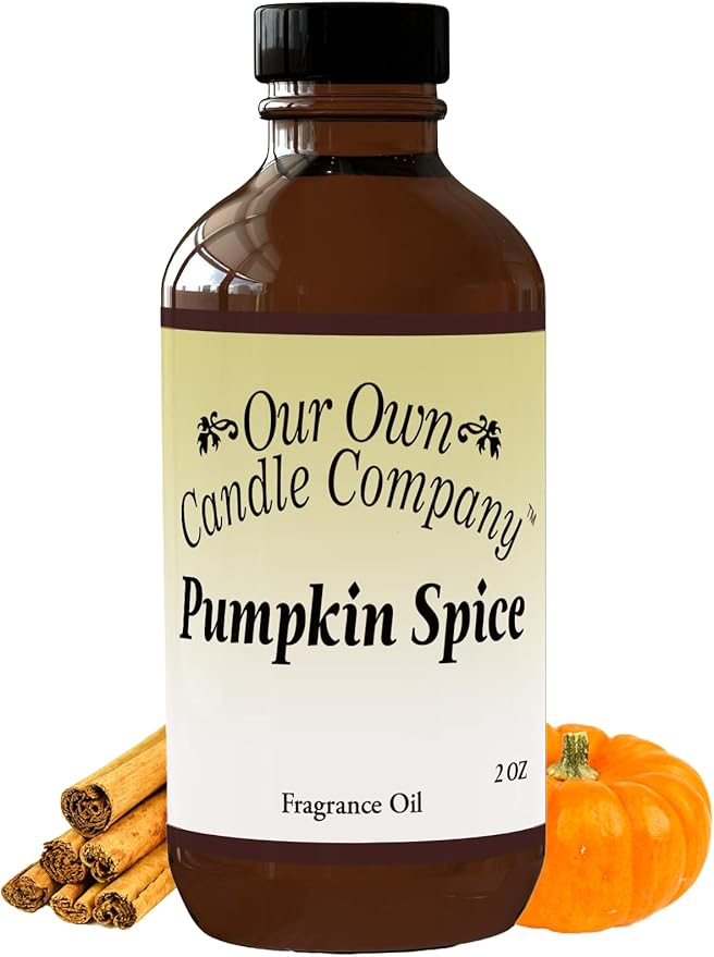 Our Own Candle Company - Pumpkin Spice Scented, Premium Grade Home Fragrance Oil for Diffusers (2oz)