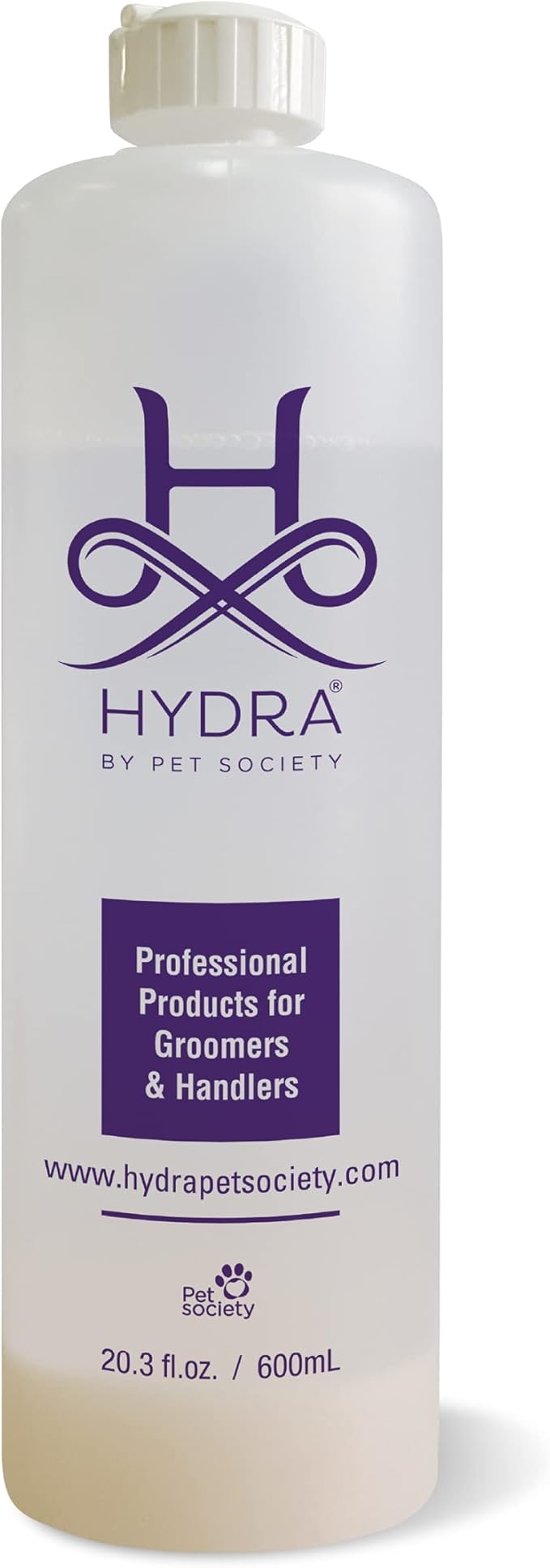 Hydra Dilution Bottle for Professional Groomers, Mixing Bottle for Dog Grooming Shampoo and Conditioner, 20.3 Fluid Ounces