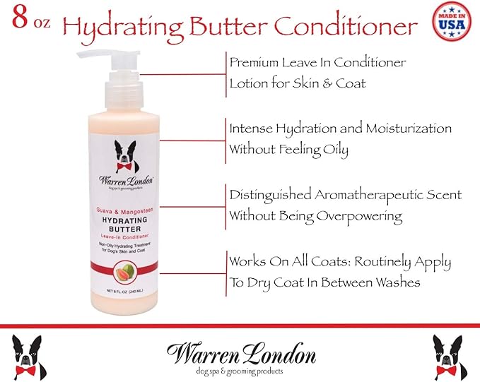 Warren London Ultimate Dog Spa Gift Box – 8-Piece Grooming & Pampering Kit | Hydrating Butter, Exfoliating Butter Wash, 2-in-1 Shampoo, Paw Defense Wax, Wet Kiss Cologne, Pawdicure Tools | Gift Set