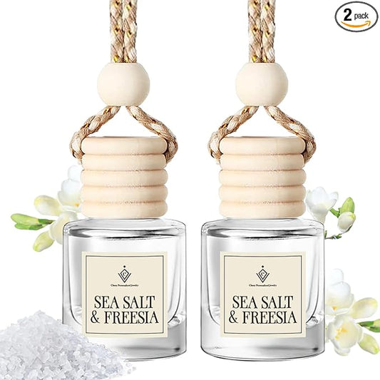 C Classy Car Air Freshener Hanging 2 Pack, Essential Oil Diffuser for C ar, Long-Lasting Fragrance, Car Air Fresheners for Women & Men Gift, Made in USA