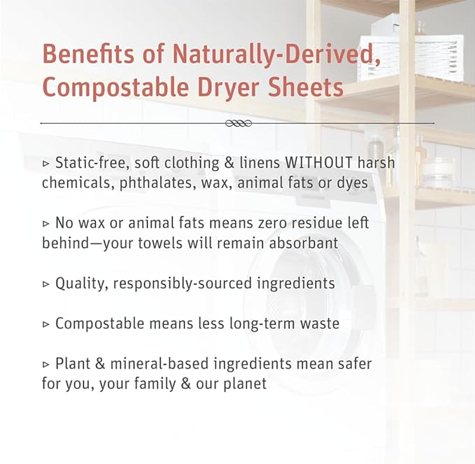 Grab Green Stoneworks Laundry Detergent Pods and Dryer Sheet Bundle, 50 Count Pods and 80 Dryer Sheets, Fragrance Free Rain Scent, Plant and Mineral Based Laundry Care Set