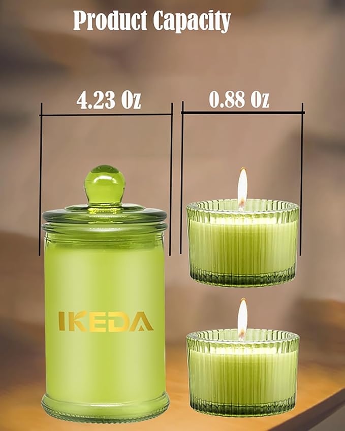 Scented Candles,3pcs Nature Aroma Home Aromatherapy Candles Gifts Set,80h Long Lasting Burn Time Soy Wax Candle for Bar, Birthday, Valentine, Christmas