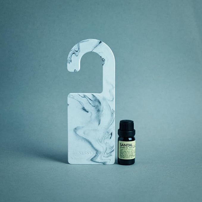 Passive Ceramic Diffuser for Compact Space, Santal Scent, a Collaboration with Doratelier, Pre-Scented with 10mL Diffuser Oil