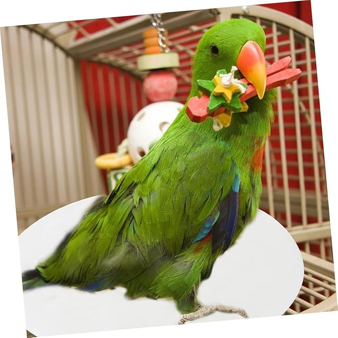 100pcs Round Bird Cage Liners Absorbent Cushions for Parrots Non-Woven Lining Mats Diameter Safe for Birds Daily Essential