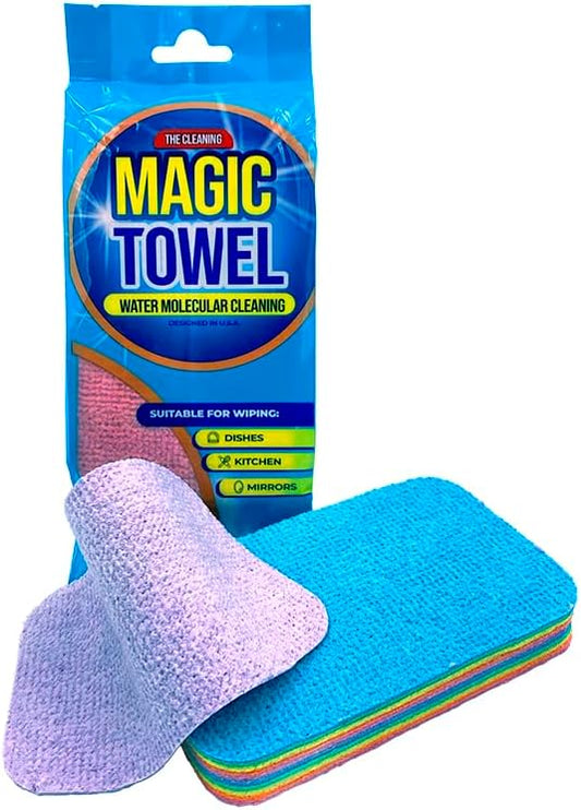 3 Pack 12-Layer Tearable Sponges, Multi-Layered PVA Microfiber Cleaning Pad – Ultra Absorbent, Reusable, Easy to Separate Layers – Ideal for Kitchen Cleaning and Household Surfaces