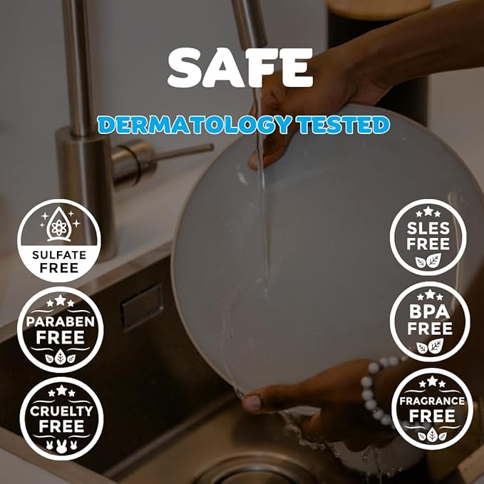 KELEBS Citrus Essential Oil Dish Soap Bar - Organic - Pack of 3 (3.8 oz each), Skin-Safe, Non-Toxic, Sustainable Kitchen Soap - Zero Waste