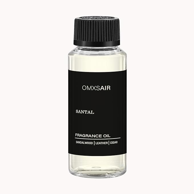 Hotel Diffuser Oil 120ml Inspired by Santal - Home&Car Luxury Scents - Comforting Sandalwood,Papyrus,Cardamom,Waterless Essential Oils Blend for Aromatherapy Diffuser