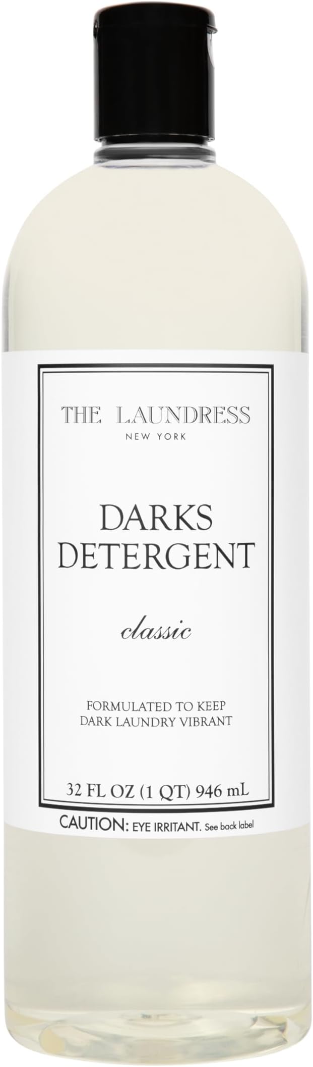 The Laundress Darks Detergent, Concentrated Laundry Detergent Liquid, For Rich Vibrant Colors, Tough on Stains, Classic Scent, 32 oz.