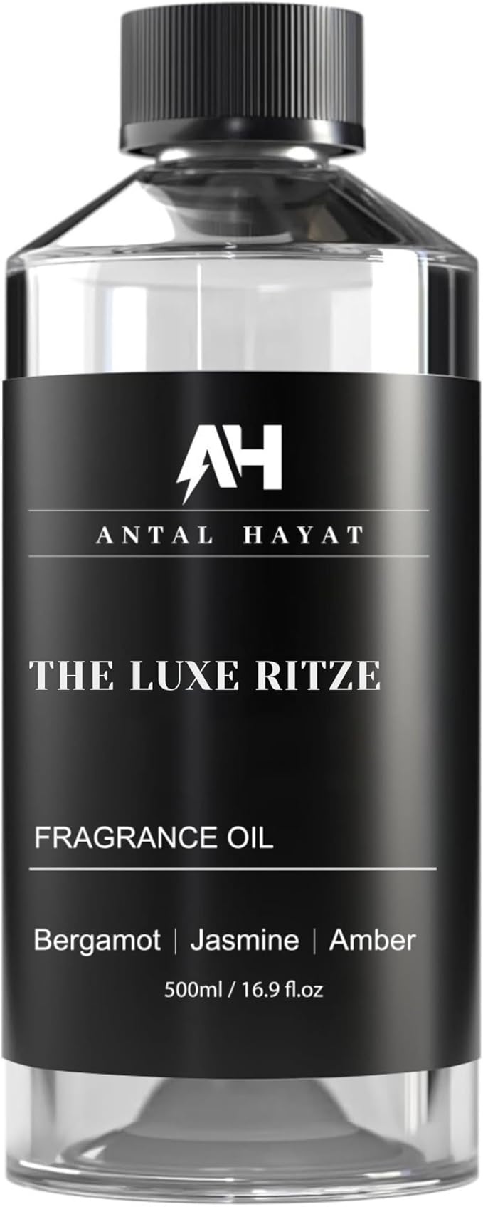 Hotel Diffuser Oil Inspired by The Ritz Carlton Hotel 500ml - Diffuser Oil Blends for Aromatherapy - Notes of Bergamot, Jasmine & Amber - Premium Fragrance Oil for Ultrasonic and Waterless Diffusers