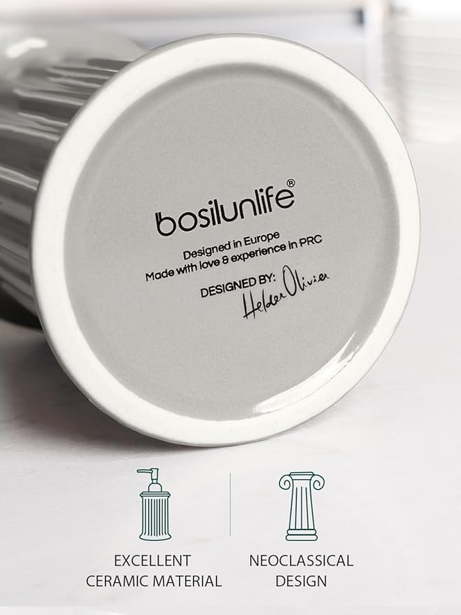 Bosilunlife Soap Dispenser (Grey)