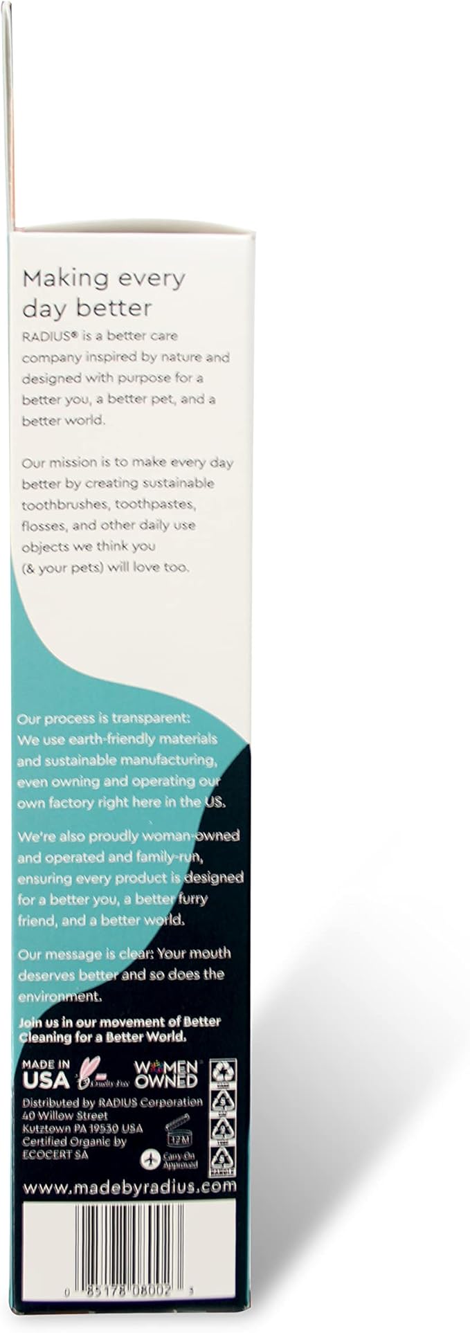 RADIUS Canine Oral Care Kit, Includes 1 Pet Toothbrush, 1 Critter Case, and 0.8 oz Canine Pet Toothpaste, Firm Bristle & Non Toxic Toothpaste for Dogs