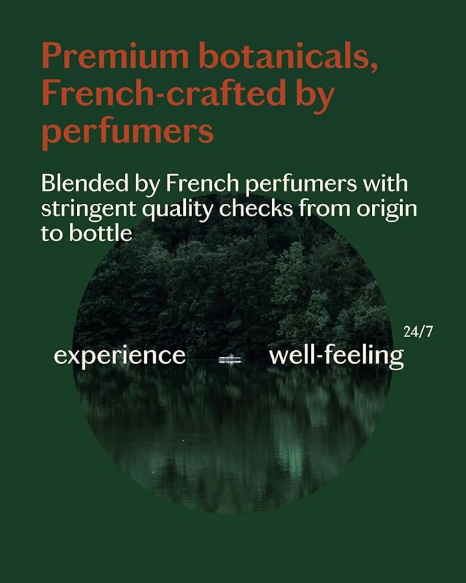 LIVEDROPS 24/7 Essential Oil Gift Set 4 mini Aromatherapy Blends for Energy, Sleep, Relax Natural Oils for Diffuser or Skin Crafted in France by Perfumers Wellness Gift