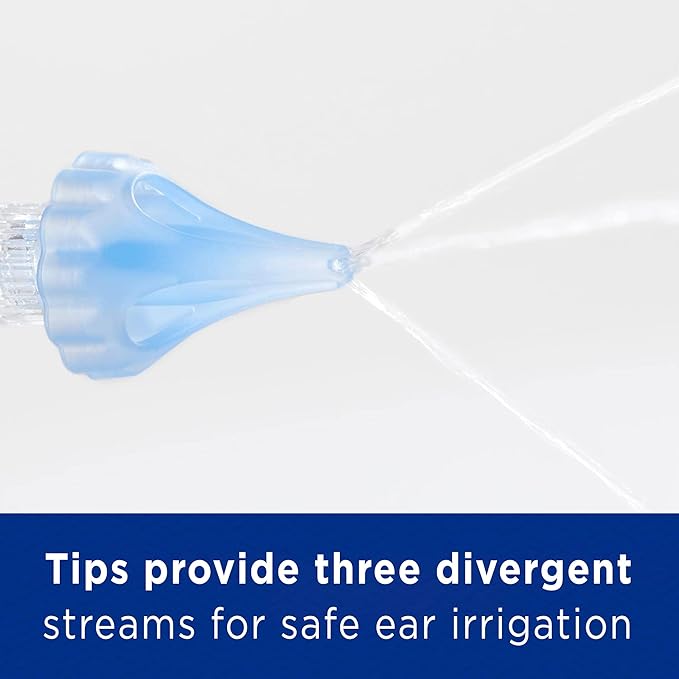 Bionix - OtoClear Ear Irrigation System, Comfortable, Easy-To-Use, For Safe Earwax Removal, Ideal for Healthcare Providers, Soft & Flexible (42-Piece Set)