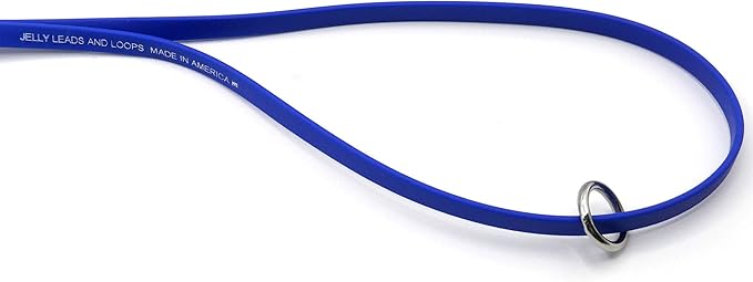 Jelly Pet Grooming Loop for Dogs, Groomers Helper, BioThane Material is Easy to Clean, Waterproof & Durable Noose Loop, Fits Most Pet Grooming Tubs/Tables, Black