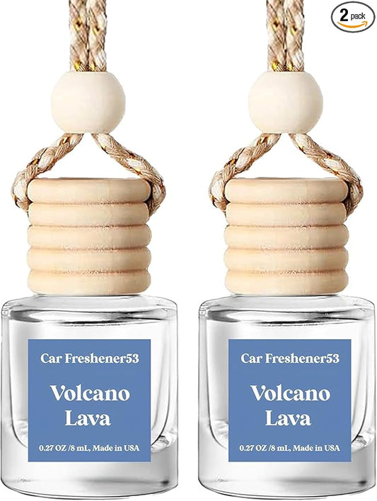 C Classy Car Air Freshener Diffuser 2 Pack Hanging, Car Freshener for Women& Men Gift, Long-Lasting Fragrance, Made in USA