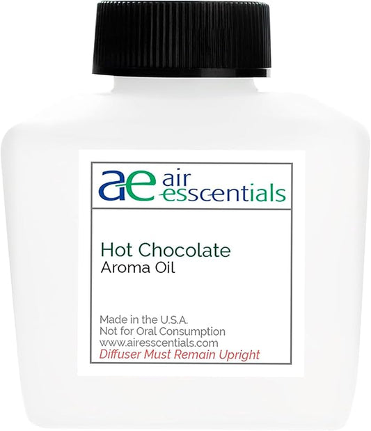 Hot Chocolate Aroma Oil, Holiday Essential Oil Blend for Diffusers & Scent Machines, Chocolate & Marshmallow, Cozy Winter Fragrance, Cold-Air Compatible, 100mL