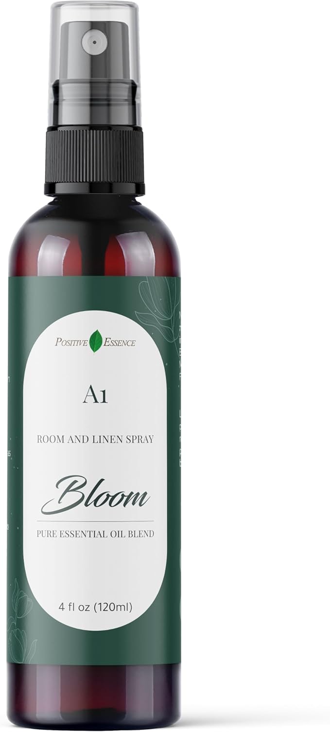 Natural Room & Linen Spray, A1 Bloom, Made with Essential Oils & Natural Vegan Ingredients - Freshen Your Space with the Soothing Floral Aroma - Non-Toxic and Eco-Friendly, Essential Oil Blend