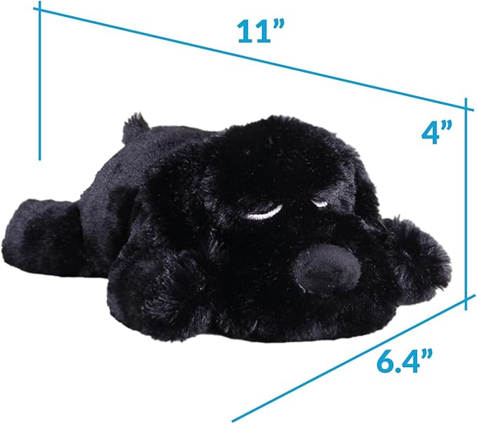 Original Snuggle Puppy Toys for Small Breeds - Heartbeat Puppy for Dogs - Pet Anxiety Relief and Calming Aid - Comfort Dog Toys for Behavioral Training. Heat Pack not Included