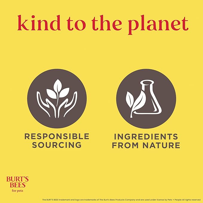 Burt's Bees for Pets Deodorizing Wipes with Witch Hazel, 95% Natural Origin Formulas, Odor Control Dog Wipes - Gentle Dog Deodorizing Wipes, Lemongrass and Sage Fragrance 50ct