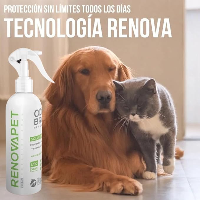 Renovapet Organic Antitartar Oral Care Solution Pets Pay 2 and Carry 3 (Renovapet Oral pay 2 carry 3, 250 Ml)