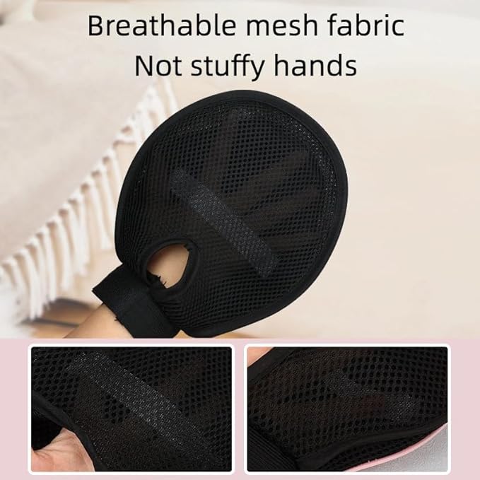 2PC Pet Hair Removal Glove for Cats & Dogs | Electrostatic Pet Hair Removal Glove | Magic Brush Pet Hair Remover Tool | Efficient Grooming Gloves for Pet Hair, Furniture Clothes Couch Carpet Car Seat