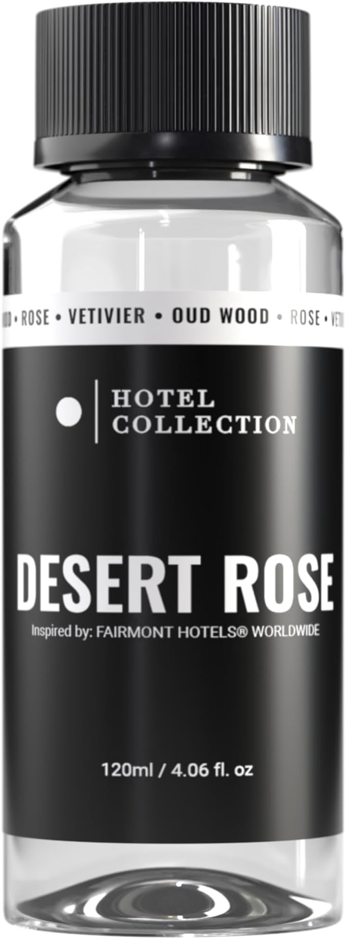 Hotel Collection Diffuser Oil - Desert Rose - Aromatherapy Essential Fragrance Oil - Floral Rose, Sweet Praline, Wood & Vetiver - 120mL 4.1 Fl oz