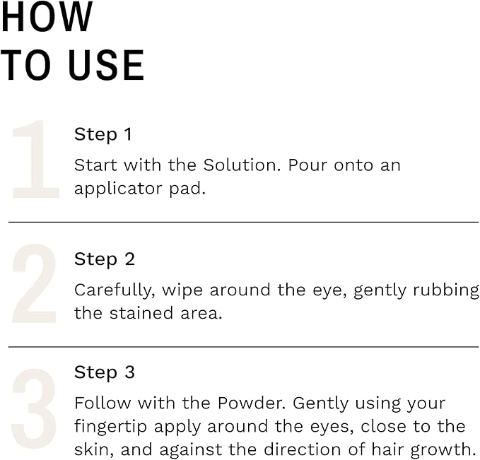 Eye Envy Dog Tear Stain Remover Starter Kit. 100% Natural, Safe. Contains: Stain Solution, Applicator Pads, and Stain Powder. Tear Stain Treatment Kit. Lasts 30-45 Days. Made in USA