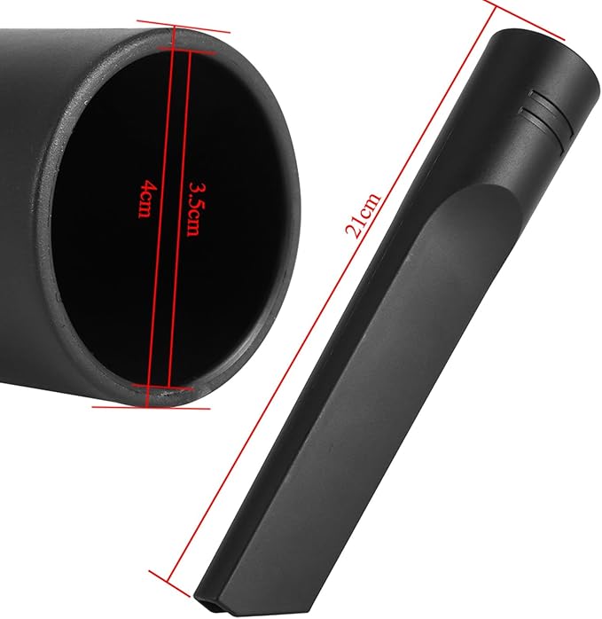 35mm/1.38in Vacuum Cleaner Nozzle, Vacuum Crevice Tool, Crevice Tool Vacuum Attachment, Home Vacuum Cleaner Accessories Flat Seam Nozzle Suction (Length 8.27in)