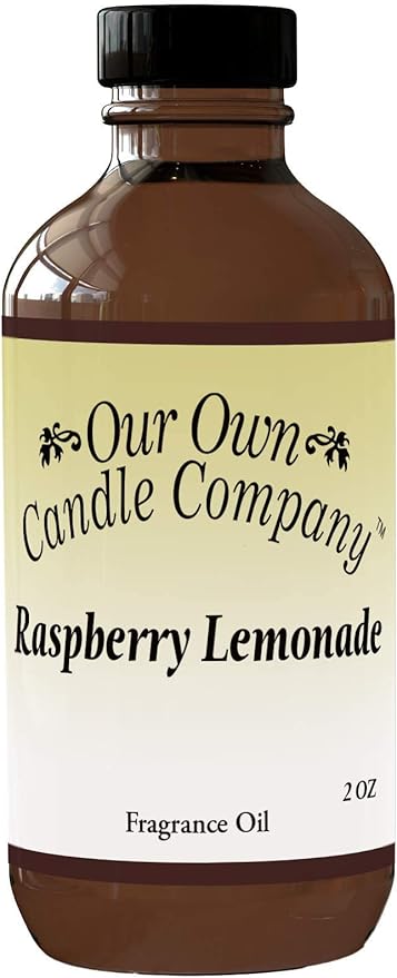 Our Own Candle Company - Raspberry Lemonade Scented, Premium Grade Home Fragrance Oil for Diffusers (2oz)